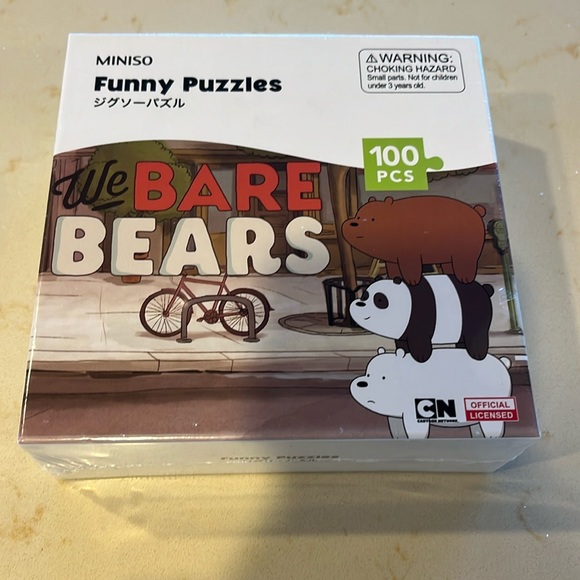 Other - NEW! We Bare Bears Puzzle-100pc